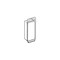 Visipak Thermoform-CLAMSHELL-4.000-1.562-2.937-1.250-1.000-3.000-1.250-0.017-CLEAR-STOCK 397609 - alternate 1